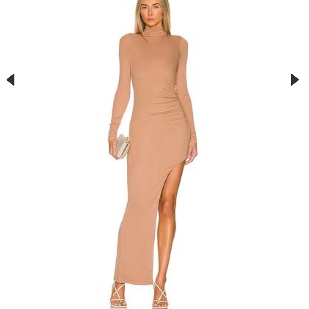 Mistress Rocks Nude Maeve Maxi Dress - XS